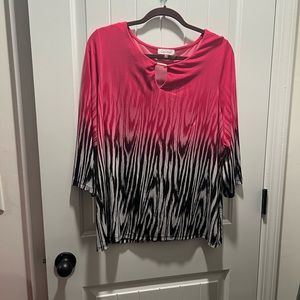 Calvin Klein Pink Blouse- Size 1x
